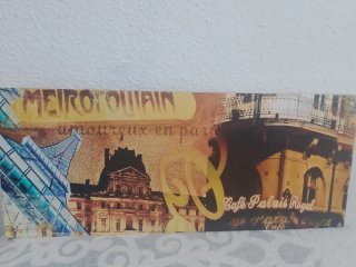 Cuadro de pared de madera
