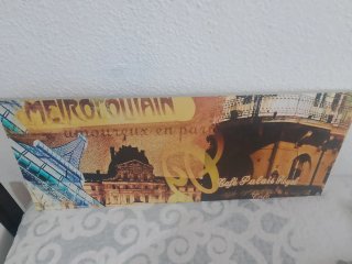 Cuadro de pared de madera