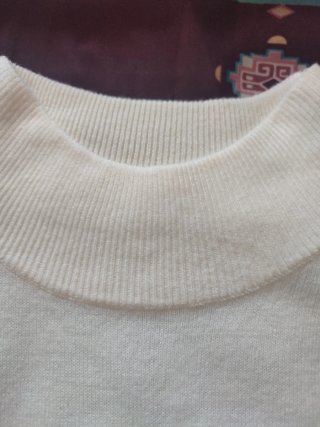 Jersey Sfera Blanco Talla M con detalles metálicos