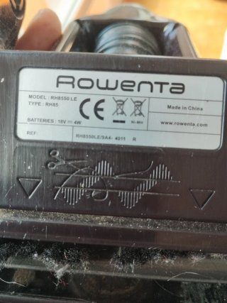 Cepillo Aspiradora Rowenta 18V