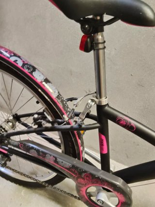 Bicicleta Montaña Infantil Rosa