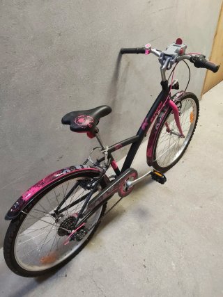 Bicicleta Montaña Infantil Rosa