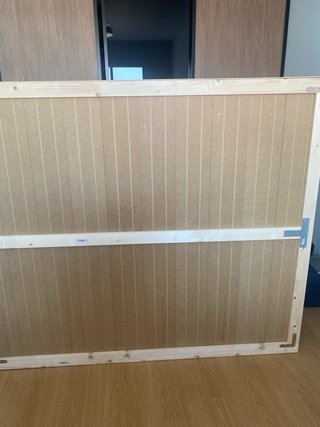 Cabecero de madera 1.55m x 1.31m