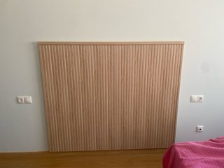Cabecero de madera 1.55m x 1.31m