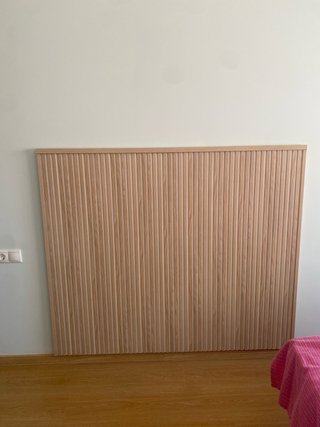 Cabecero de madera 1.55m x 1.31m