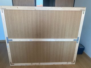 Cabecero de madera 1.55m x 1.31m