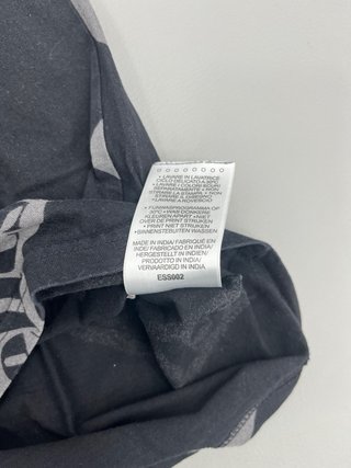 Camiseta Ellesse Negra Logos All Over