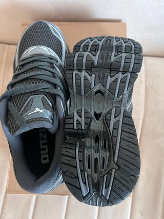 Scarpe Uomo Mizuno Nere/Argento Taglia 42