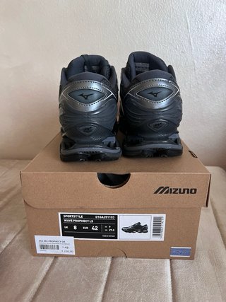Scarpe Uomo Mizuno Nere/Argento Taglia 42