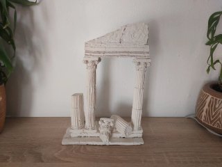 Acuario Decoración Ruinas Griegas Coral