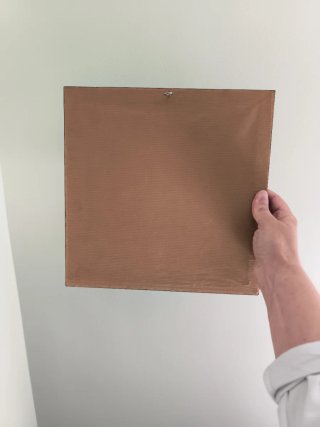 Cuadro bordado punto de cruz Euskadi enmarcado.