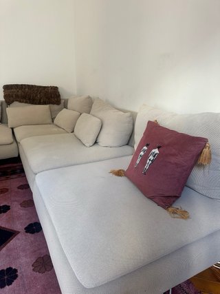 Divano angolare Söderhamn IKEA 4 posti beige