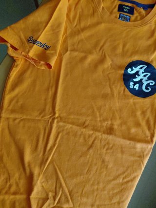 Camiseta Superdry Naranja Chico Talla M