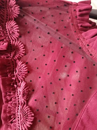 Blusa SHEIN Morada Talla 1XL curvy