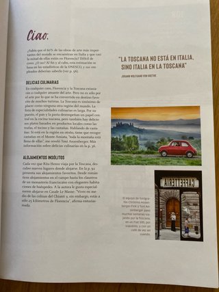 Guia de viaje Toscana