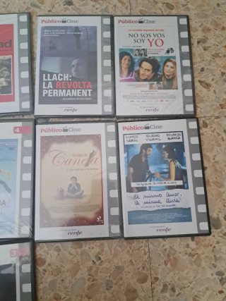 9 Películas DVD Colección Público Cine