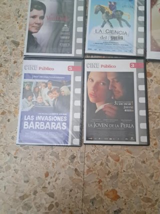 9 Películas DVD Colección Público Cine