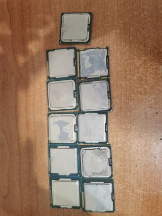 Lote 11 Procesadores Intel