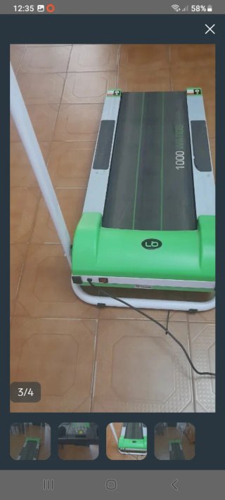 Cinta de andar 1000W