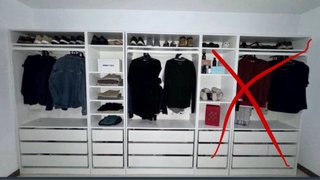 Armario 3 partes PAX Ikea Blanco
