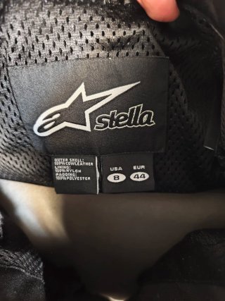 Chaqueta Cuero Mujer Alpinestars Moto Talla 44