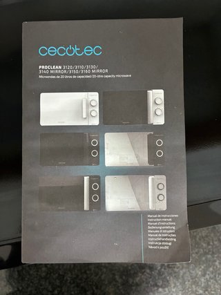 Microondas Cecotec ProClean 3130 3DWave
