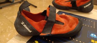 Pies de gato Escalada Rojo/Negro Talla 42
