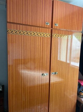 Dormitorio individual vintage completo