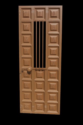 Puerta Hierro Exterior Sin Cerco