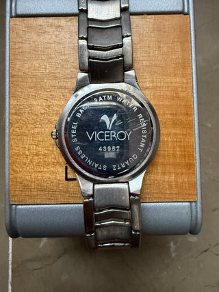 Reloj Viceroy Plata y Blanco
