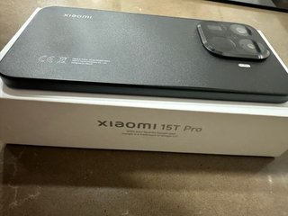 Xiaomi 15T PRO 512GB Negro 12GB RAM