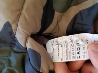 Piumino Benetton bambino 8-9 anni reversibil