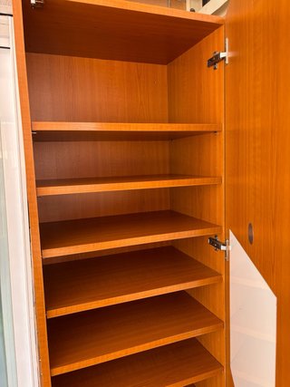 Mueble zapatero madera y cristal
