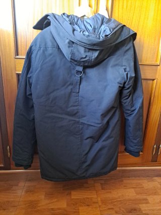 Chaquetón Zara Man Negro Talla S