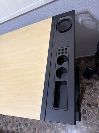 Escritorio de dibujo con taburete