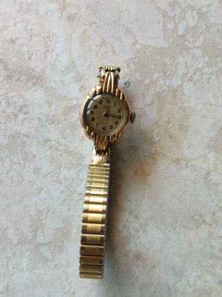 Orologio donna vintage Venus oro