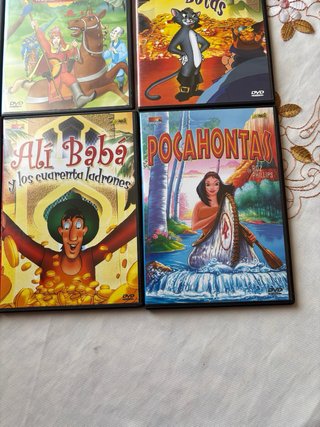 Lote 12 DVD Cuentos Infantiles (Español)