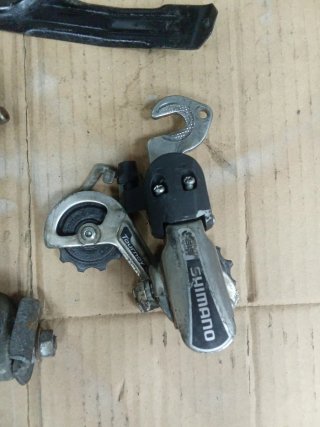 Lote componentes bicicleta
