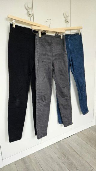 Pack 3x Pantalones Pitillo Elásticos Calzedonia S