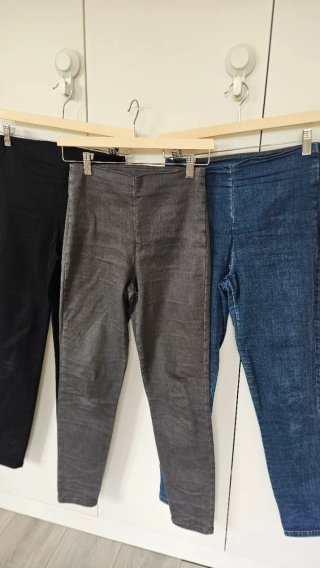 Pack 3x Pantalones Pitillo Elásticos Calzedonia S