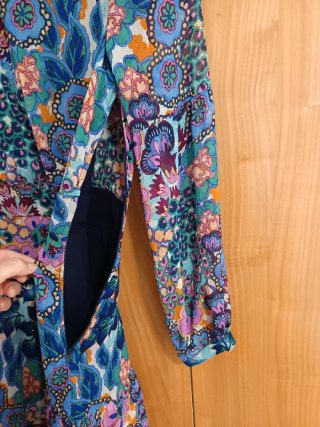 Vestido estampado NAF NAF Talla 36