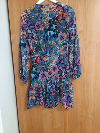 Vestido estampado NAF NAF Talla 36