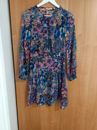 Vestido estampado NAF NAF Talla 36