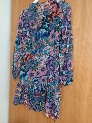 Vestido estampado NAF NAF Talla 36