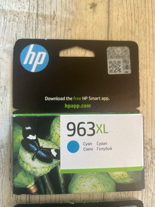 Cartucho HP 963XL Cian Original