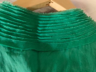 Blusa elegante Sfera verde