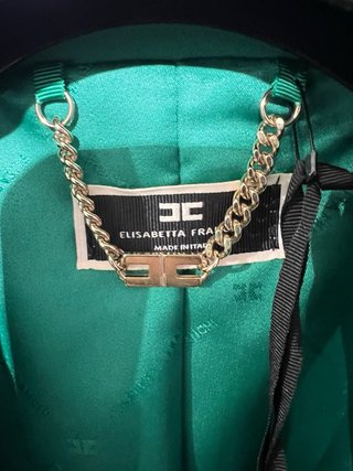 Giacca Elisabetta Franchi verde