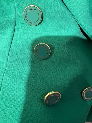 Giacca Elisabetta Franchi verde