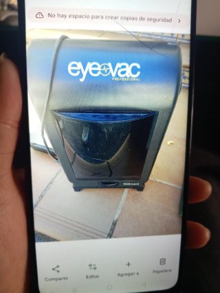 Aspirador Eyevac Profesional Sibel