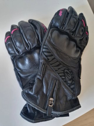Guantes Moto Garibaldi Negros